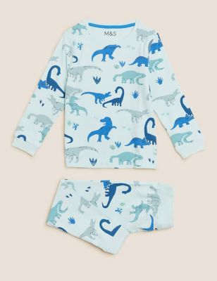 Cotton Rich Dinosaur Pyjamas (12 Mths - 7 Yrs)