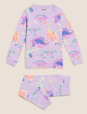 Cotton Rich Dinosaur Pyjamas (1-7 Yrs)