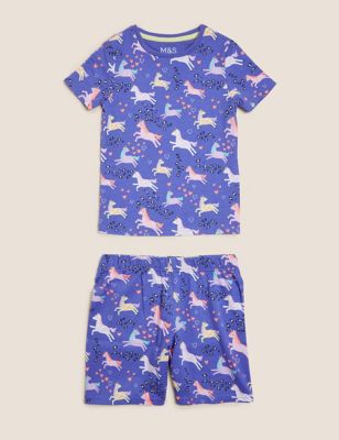 Cotton Rich Unicorn Short Pyjama (12 Mths - 7 Yrs)