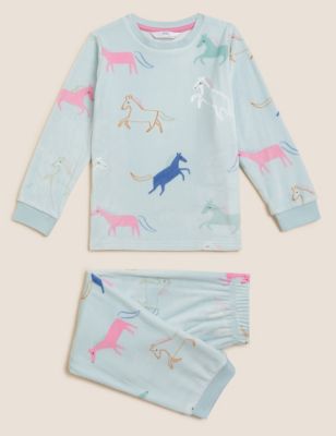 Velour Horse Pyjamas (1 - 7 Yrs)