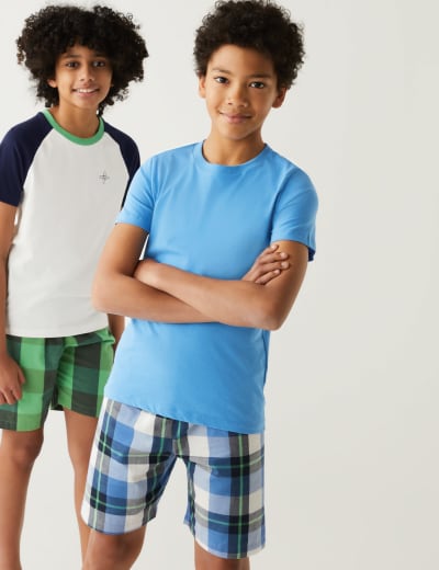 Pure Cotton Stitch™ Short Pyjama Set (6-16 Yrs)