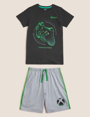 Cotton Rich Xbox™ Short Pyjama Set (6-16 Yrs)