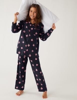 Percy Pig™ Print Family Christmas Pyjamas (2-16 Yrs)