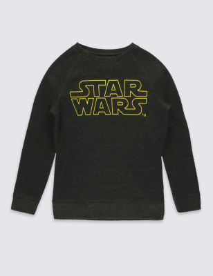 

Свитшот с надписью Star Wars™ для мальчика 5-14 лет