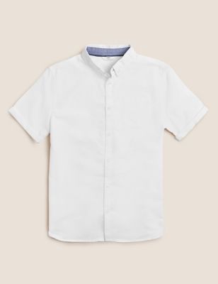 Pure Cotton Oxford Shirt (6 - 16 Yrs)