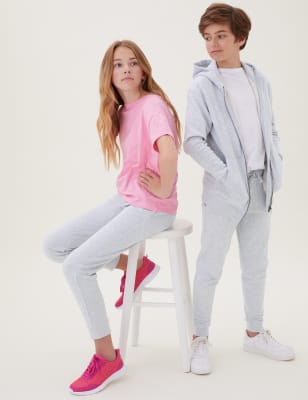 dark grey school joggers