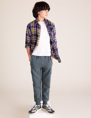 m&s boys joggers