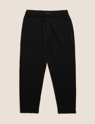 black childrens jogging bottoms