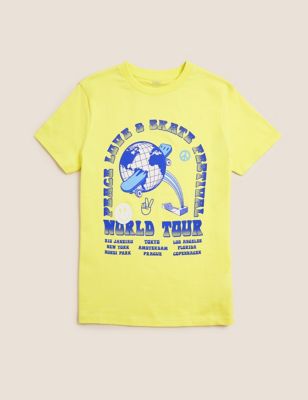 Pure Cotton Skate T-Shirt (6-16 Yrs)