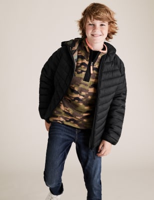 childrens winter coats marks and spencer