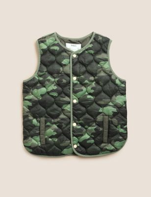 Stormwear™ Camouflage Padded Gilet (6-16 Yrs)