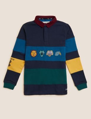 Pure Cotton Harry Potter™ Rugby Shirt (6-16 Yrs)