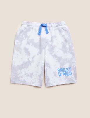 SmileyWorld® Cotton Rich Dip Dye Shorts (6 - 16 Yrs)
