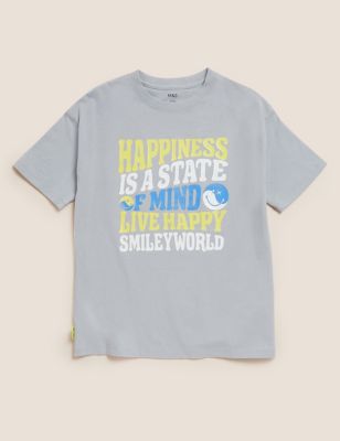 SmileyWorld®Pure Cotton T-Shirt (6-16 Yrs)
