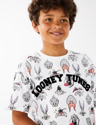 Pure Cotton Looney Tunes™ T-Shirt (6-16 Yrs)