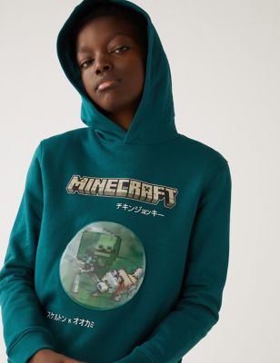 Cotton Rich Minecraft™ Hoodie (6-16 Yrs)