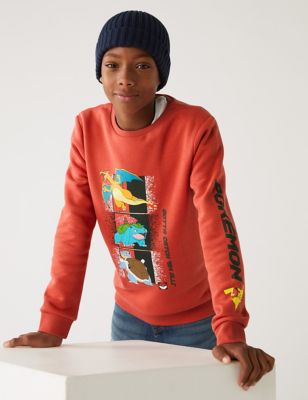 Cotton Rich Pokemon™ Sweatshirt (6-16 Yrs)