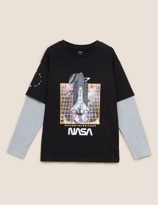 Cotton Rich NASA™ T-Shirt (6 - 16 Yrs)