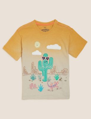 Pure Cotton Cactus T-Shirt (2-7 Yrs)