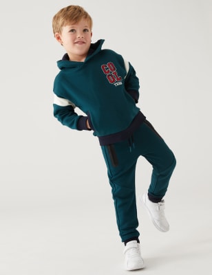 boys navy track pants