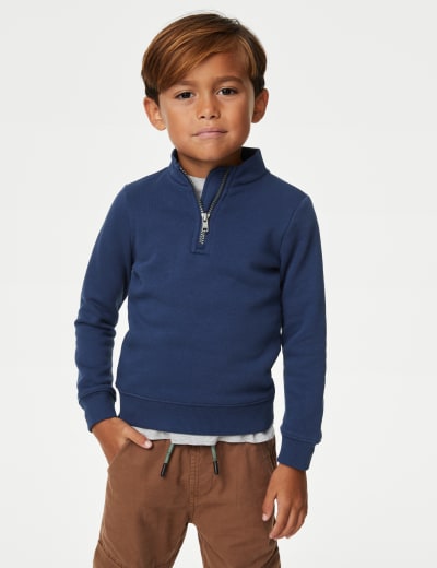Marks and best sale spencer boys jumpers
