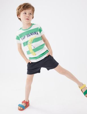 Boy's Linen Casual Maui Shorts - Island Importer