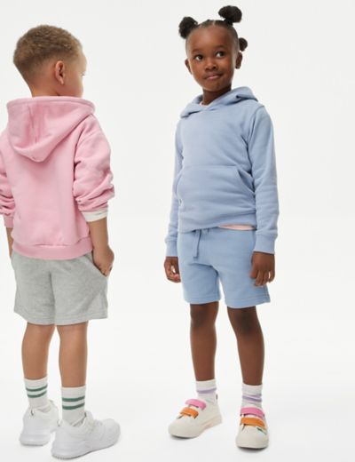Cotton Rich Shorts (2-8 Yrs), M&S Collection
