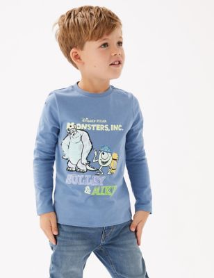 Pure Cotton Monsters Inc™ Top (2-7 Yrs)