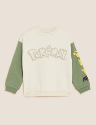 Cotton Rich Pokemon Sweatshirt (2-7 Yrs)
