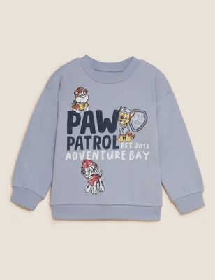 Cotton Rich PAW Patrol™ Sweatshirt (2 - 7 Yrs)