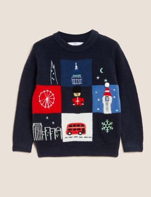Knitted London Jumper (2-7 Yrs)