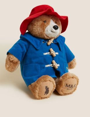 Marks & Spencer Paddington Bear Peluche Juguete 33cm M&S anuncio Nuevo Juguete Regalo 