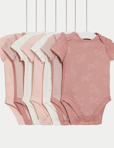 Primark Limited Bodys Bebe Short Sleeve Winnie The Pooh - Pack of 5  Bodysuits for Boys or Girls - Bodysuit from Newborn (0-1 Month - 56 cm.),  Yellow, Beige and White : : Fashion