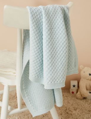 Pure Cotton Knitted Shawl