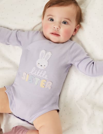 Baby store sister sleepsuit