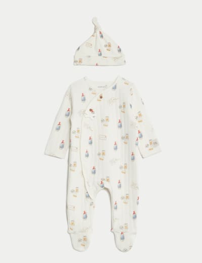 Pure Cotton Woodland Sleepsuit (0-18 Mths) | JoJo Maman Bébé | M&S