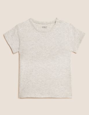 Pure Cotton Pointelle T-Shirt