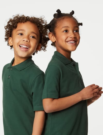 Marks and spencer childrens polo shirts discount