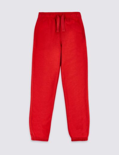 Unisex Cotton Rich Regular Fit Joggers (2-18 Yrs), M&S Collection