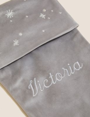 Personalised Velvet Stocking