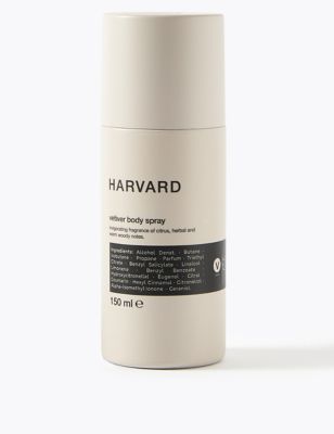 Harvard Vetiver Body Spray 150ml
