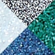 Glitter-y Eye Quad - blue