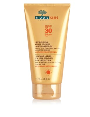nuxe face sun cream