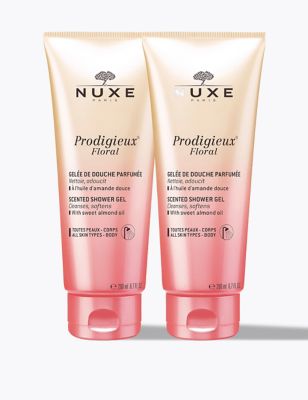 Prodigieux® Floral Scented Shower Gel Duo 200ml