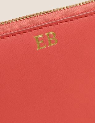 Personalised Leather Pouch Purse