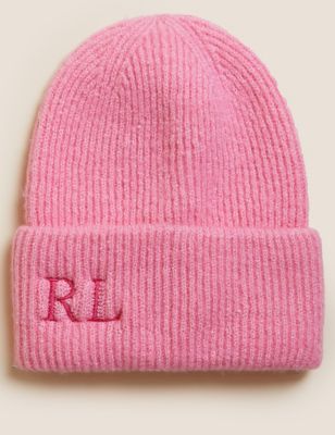 Personalised Women's Rib Beanie Hat
