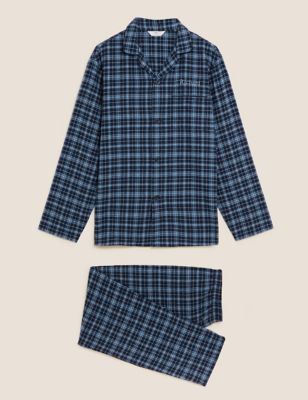 Personalised Men's Check Pyjama Set