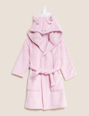 Personalised Kids' Unicorn Dressing Gown (1-7 Yrs)