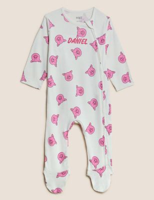 Personalised Percy Pig™ Sleepsuit (0-3 Yrs)