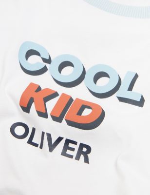 Personalised Cool Kids Short Pyjama Set